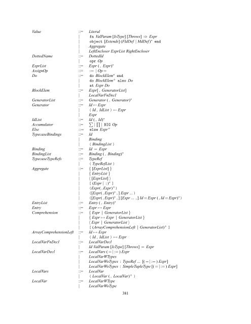 The Fortress Language Specification - CiteSeerX