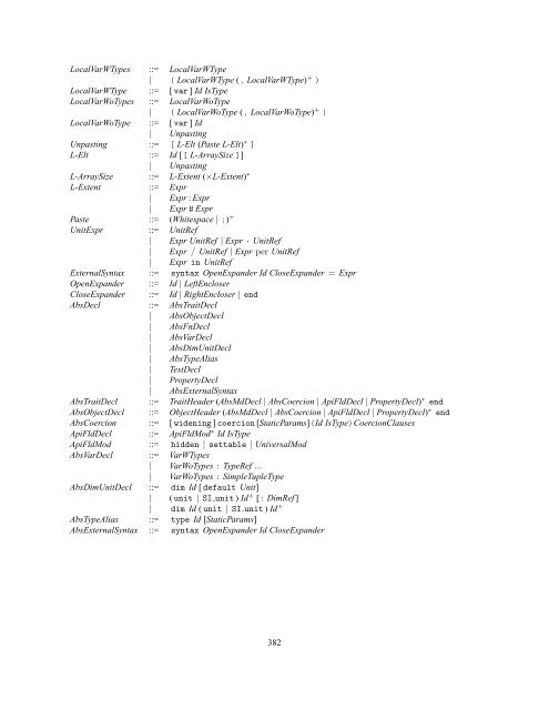 The Fortress Language Specification - CiteSeerX