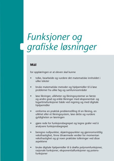 Funksjoner og grafiske lÃ¸sninger - Cappelen Damm