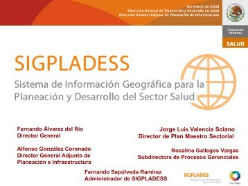CDN - Dirección General de Planeación y Desarrollo en Salud