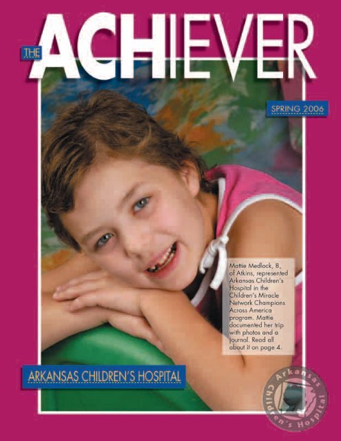 Spring 2006 - Arkansas Children's Hospital