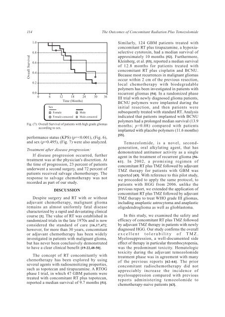 The Outcomes of Concomitant Radiation Plus Temozolomide ... - NCI