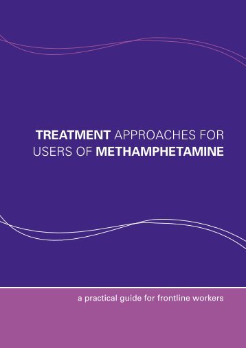 TREATMENT APPROACHES FOR USERS OF METHAMPHETAMINE