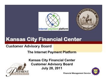 Internet Payment Platform (IPP) - Financial Management Service