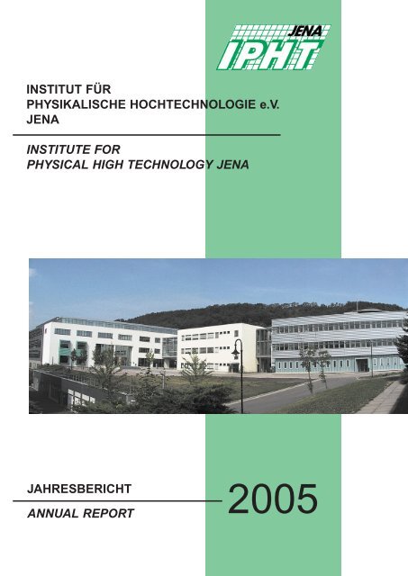 Jahresbericht 2005 - IPHT Jena