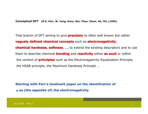 DFT Reactivity Descriptors and Catalysis - Vrije Universiteit Brussel