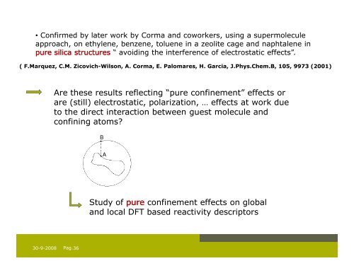 DFT Reactivity Descriptors and Catalysis - Vrije Universiteit Brussel