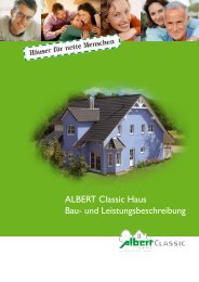 ALBERT Classic Haus Bau- und ... - Kowalski Haus