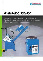 Gyrmatic 350/500 - Air Liquide Welding