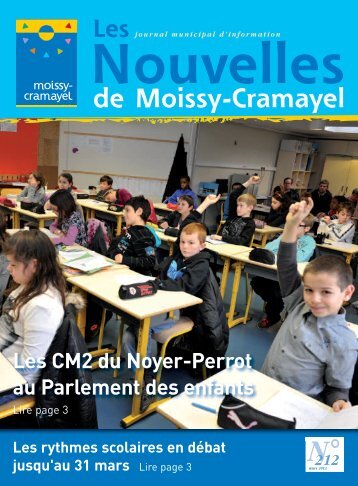 Les Nouvelles de mars - Ville de Moissy-Cramayel