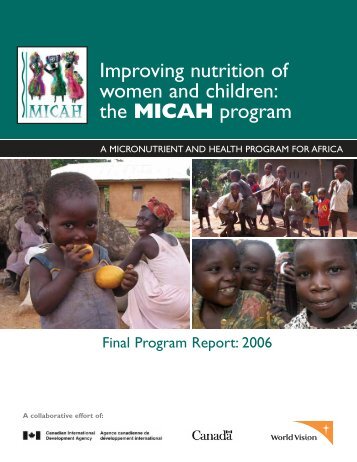 download - World Vision's Nutrition Centre of Expertise