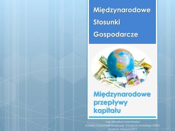 MiÄdzynarodowe przepÅywy kapitaÅu