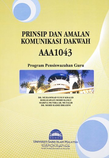 Prinsip Dan Amalan komunikasi Dakwah AAA104325.pdf - USIM