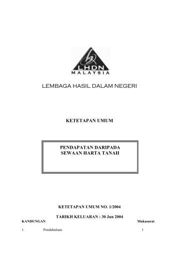 PERTANYAAN AM - Lembaga Hasil Dalam Negeri