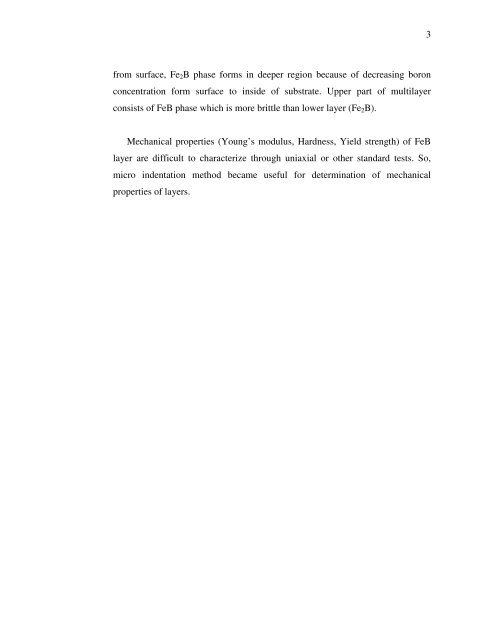 DETERMINATION OF THIN FILM'S MECHANICAL PROPERTIES