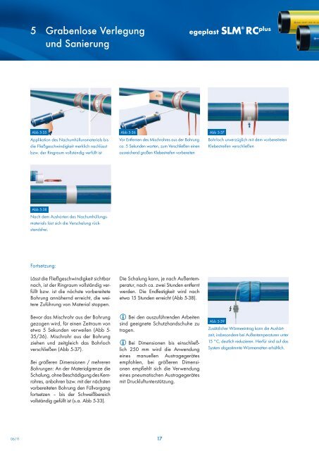 Verlegerichtlinien egeplast SLM