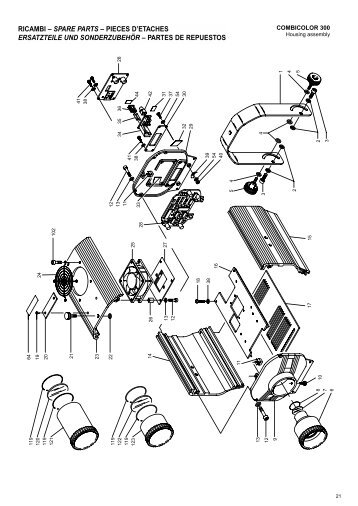 ricambi â spare parts â pieces d'etaches ersatzteile ... - LightParts.com