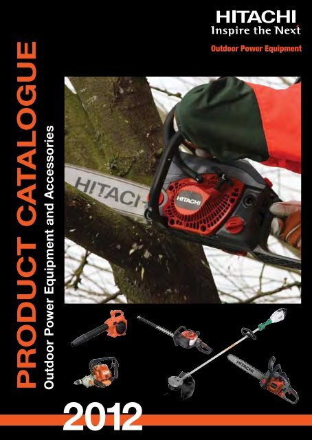 Image of Hitachi CH62EA3 hedge trimmer on Hitachi's website