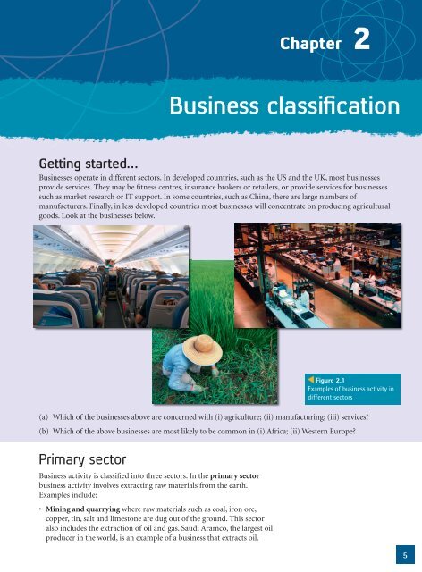 Chapter 2 -- Business Classification - Pearson Schools