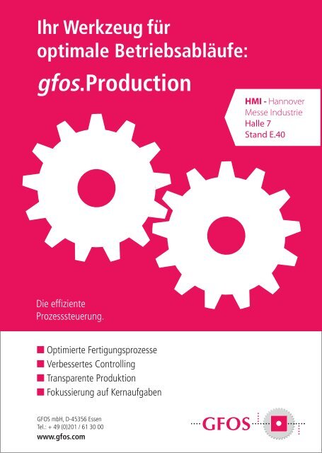 Manufacturing Execution Systems (MES) 2013/14 - IT&Production