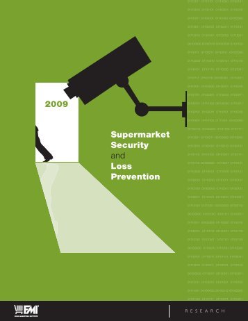 Supermarket Security and Loss Prevention 2009 - Food Marketing ...