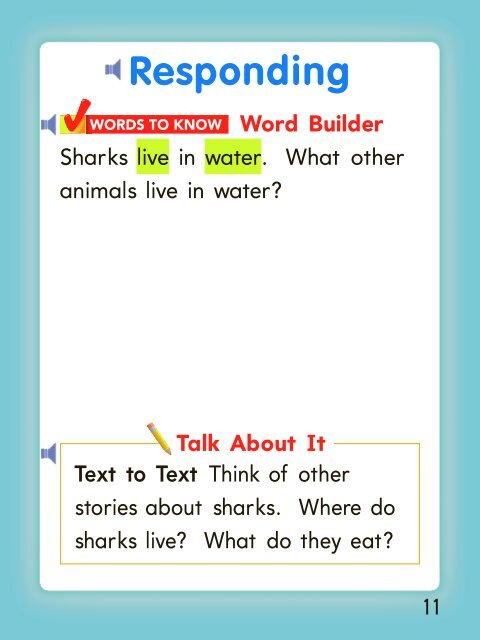 Lesson 11:Shark