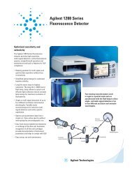 Agilent 1200 Series Fluorescence Detector - JSB