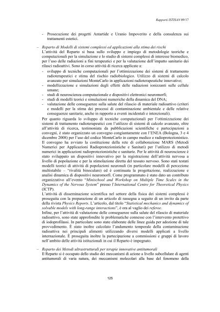 Rapporti ISTISAN 09/17 ISTITUTO SUPERIORE DI SANITÃ ...