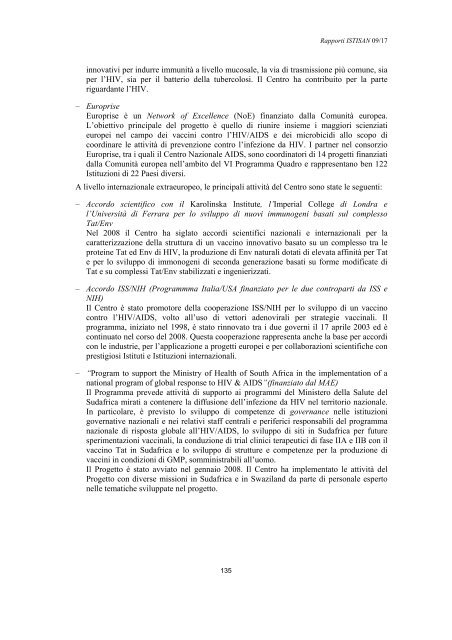 Rapporti ISTISAN 09/17 ISTITUTO SUPERIORE DI SANITÃ ...