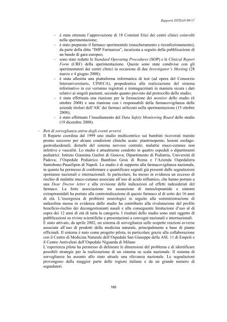 Rapporti ISTISAN 09/17 ISTITUTO SUPERIORE DI SANITÃ ...