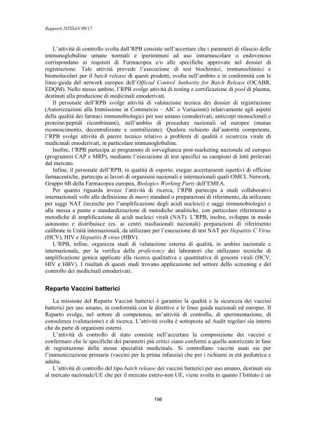 Rapporti ISTISAN 09/17 ISTITUTO SUPERIORE DI SANITÃ ...