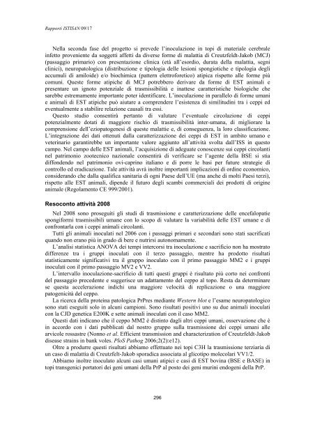 Rapporti ISTISAN 09/17 ISTITUTO SUPERIORE DI SANITÃ ...