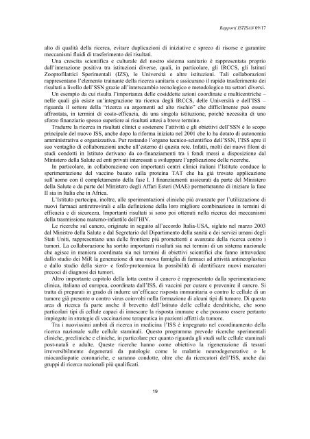 Rapporti ISTISAN 09/17 ISTITUTO SUPERIORE DI SANITÃ ...