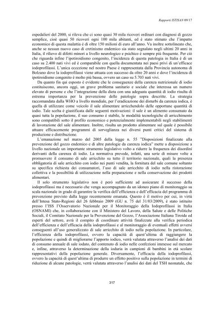Rapporti ISTISAN 09/17 ISTITUTO SUPERIORE DI SANITÃ ...