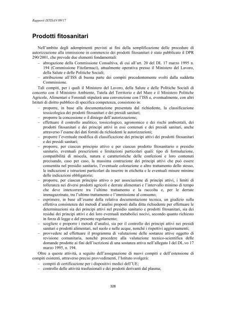 Rapporti ISTISAN 09/17 ISTITUTO SUPERIORE DI SANITÃ ...