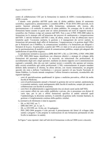 Rapporti ISTISAN 09/17 ISTITUTO SUPERIORE DI SANITÃ ...