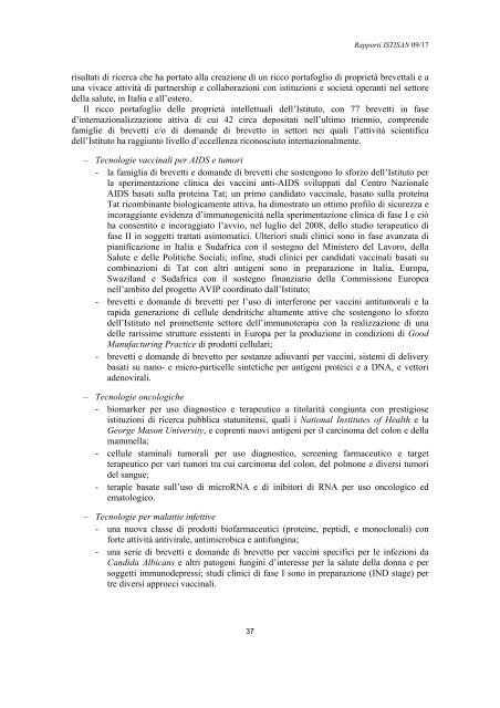 Rapporti ISTISAN 09/17 ISTITUTO SUPERIORE DI SANITÃ ...