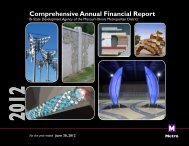 Comprehensive Annual Financial Report Fiscal Year ... - Metro Transit