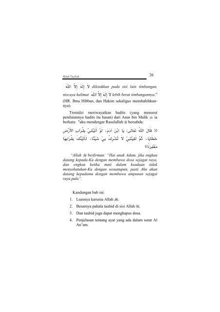 Kitab Tauhid â Syaikh Muhammad Bin Abdul Wahab.pdf