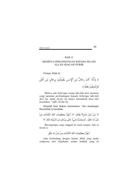 Kitab Tauhid â Syaikh Muhammad Bin Abdul Wahab.pdf