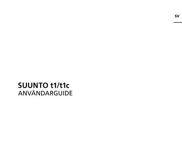 SUUNTO t1/t1c