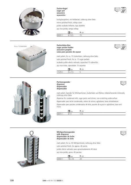 Katalog gesamtes APS-Sortiment - FRANK Gastro-Service