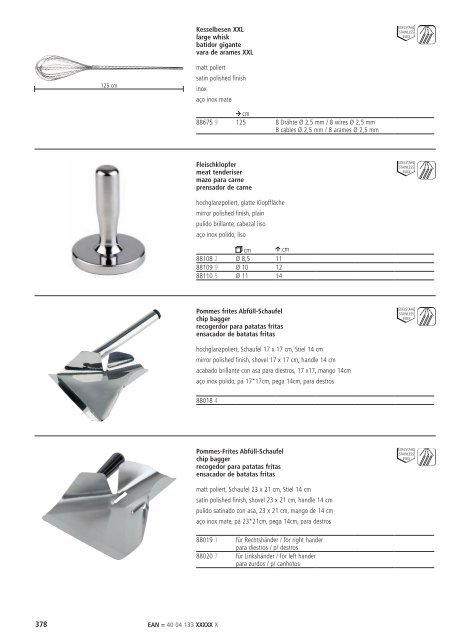 Katalog gesamtes APS-Sortiment - FRANK Gastro-Service