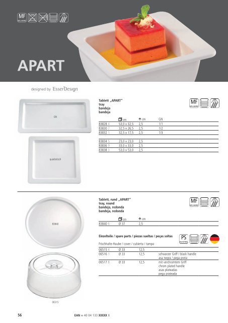 Katalog gesamtes APS-Sortiment - FRANK Gastro-Service