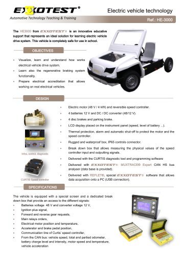 Electric vehicle technology - Exxotest