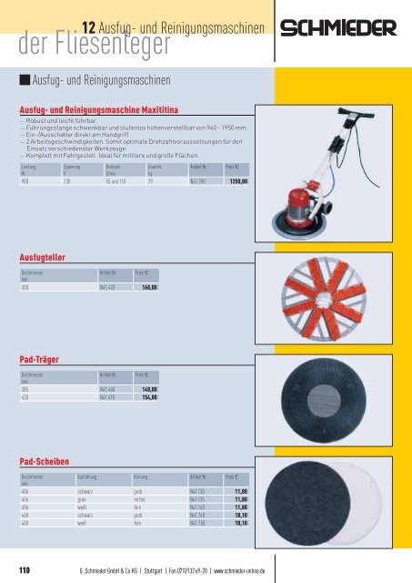 Fliesenleger Katalog - J. KÖNIG