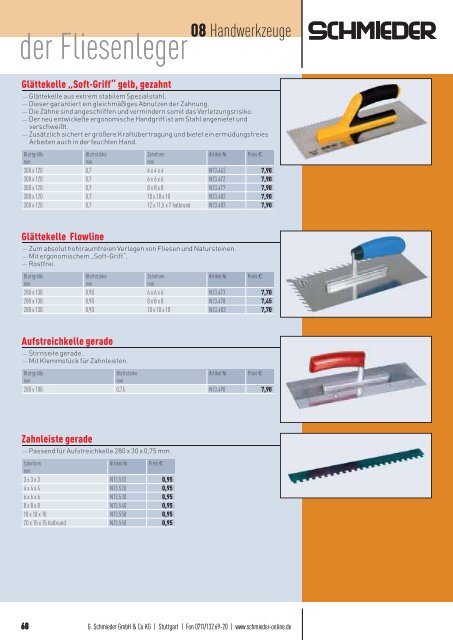 Fliesenleger Katalog - J. KÖNIG