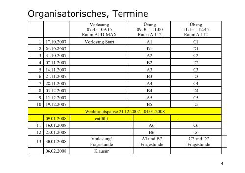 Digitaltechnik (#2031) Wintersemester 2007/2008 Kapitel 0 ...