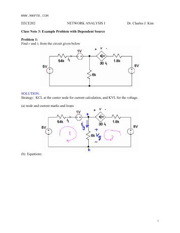 Dependent Source Problems - MWFTR