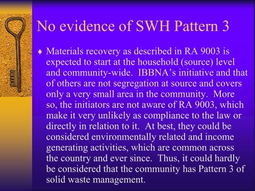 Tullahan River Communities Rapid Environmental Appraisal